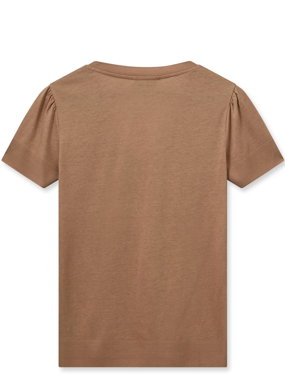 Mos Mosh V-SS T-shirt, Cinnamon Swirl 